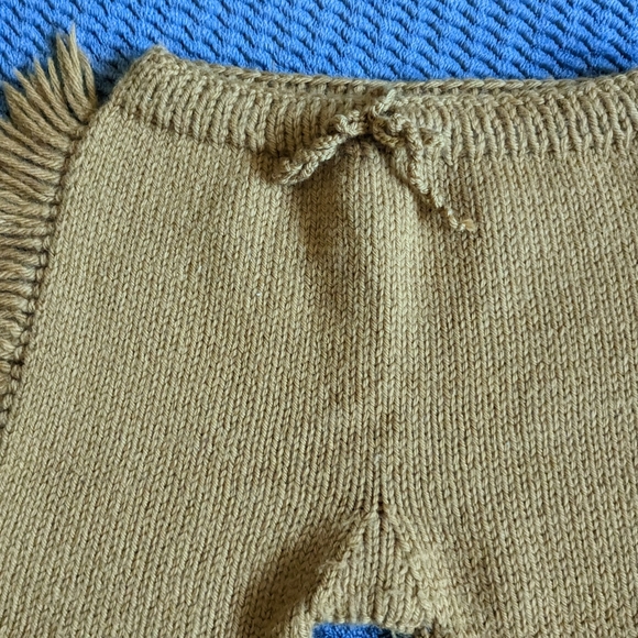 Cowboy Western Fringe Knit Pants Handmade Toddler OS - Picture 5 of 6